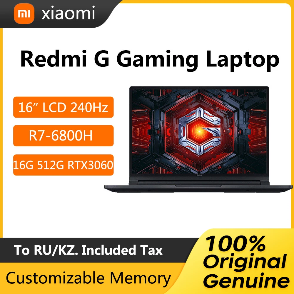 2022 Xiaomi Redmi G Pro Gaming Laptop 16 Inch 240hz Lcd Screen Computer Rtx3060 Amd Ryzen7.jpg 2022 Xiaomi Redmi G Pro Gaming Laptop 16 Inch 240hz Lcd Screen Computer Rtx3060 Amd Ryzen7.jpg