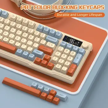 MAMBASNAKE x ZIYOU LANG M96 Wireless Gaming keyboard, Knob Control Bluetooth/2.4G Wireless Mechanical Feeling Keyboard 6