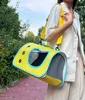 Portable Pet Carrier Bag for Small Dogs Cats Outdoor Foldable Cat Bag Breathable Cat Shoulder Bag Kitten Carrying Bag 4