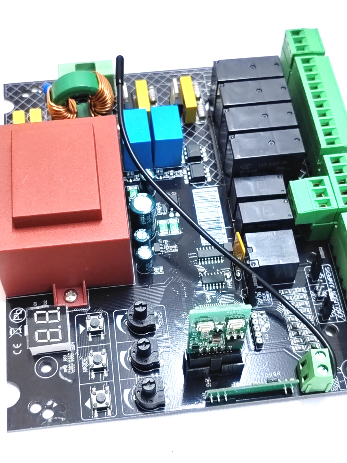 투야 WIFI 110V 230V 스윙 게이트 오프너 회로 메인 보드 범용 스윙 게이트 모터 마더 전자 제어 보드와 호환됩니다.