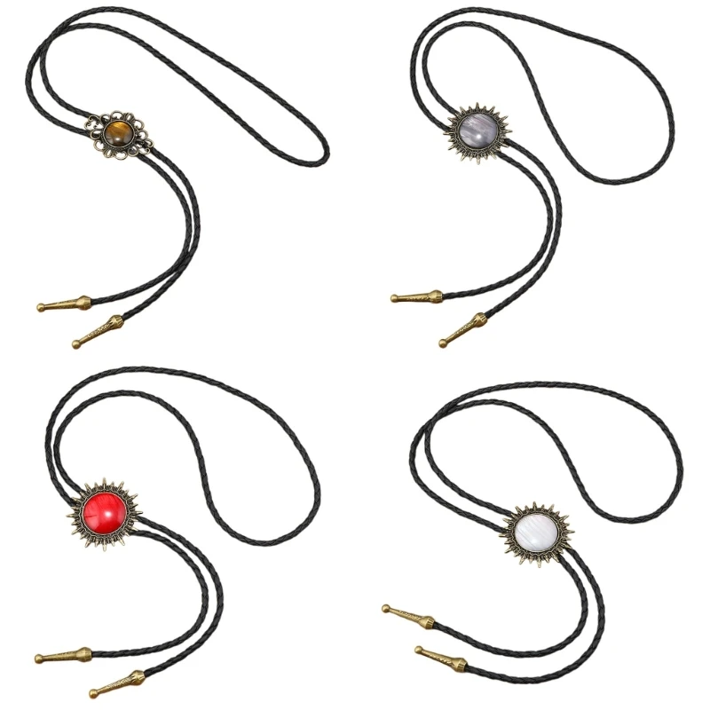 

Delicate Bolo Tie for Male Formal Gathering Carnivals Party Man Teens Shirt Sweater Costume Gentleman Necktie
