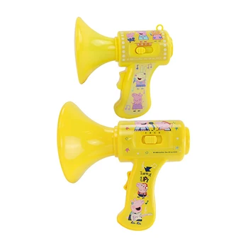 Peppa Pig Children Handheld Loudspeaker Fun Voice Changing Amplifier Theme Party Educational Toys Musical Instruments Kids Gifts 1