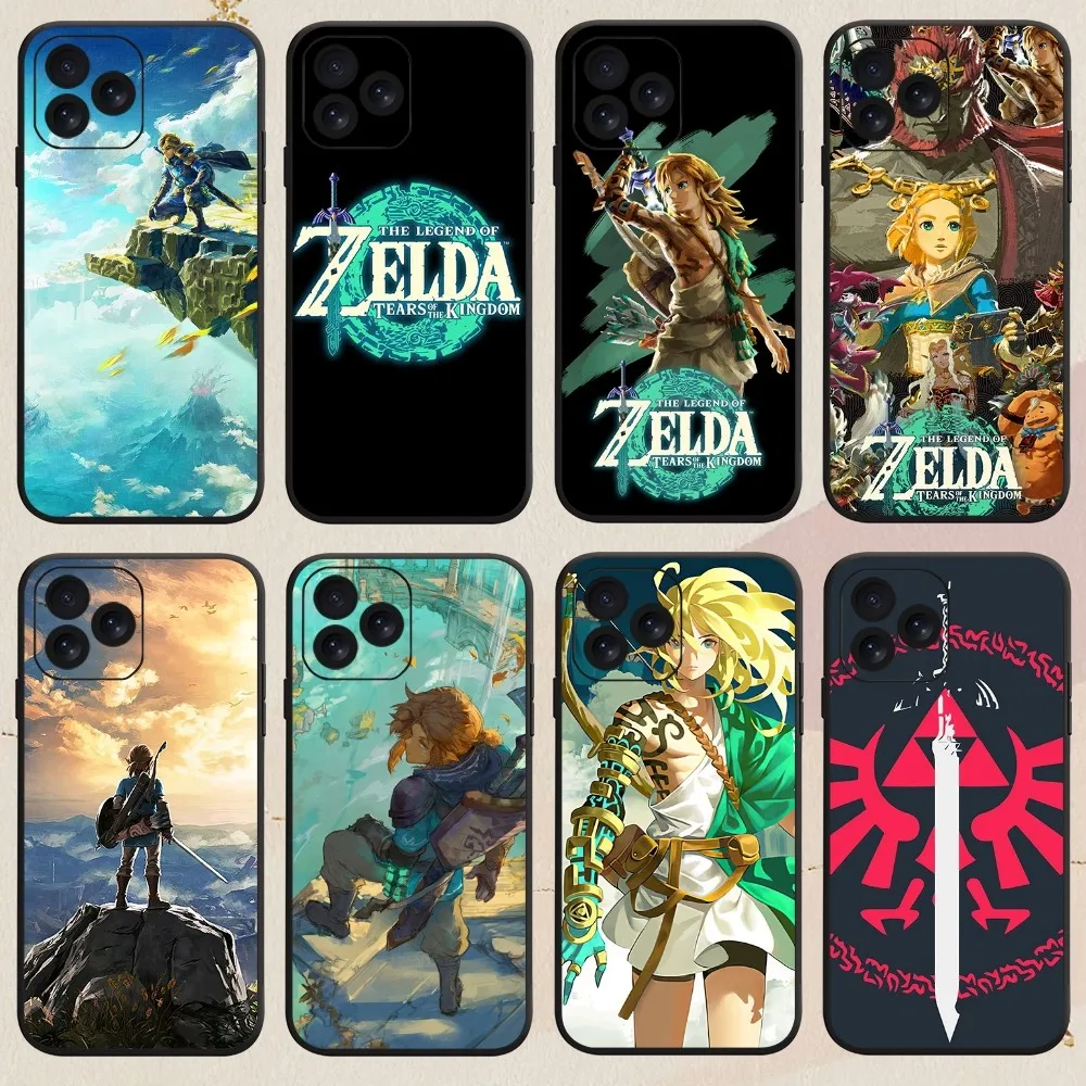 Game The L-Legend Of Z-Zelda Custodia Per Telefono Per Iphone 8 11 12 13 14 15 Mini X Xr Xs Pro Max Plus Shell