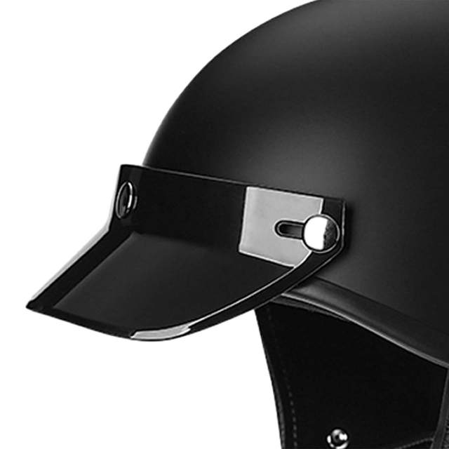 Motorcycle Helmet Removable Sun Visor Comfortable Motorcycle Half Helmet