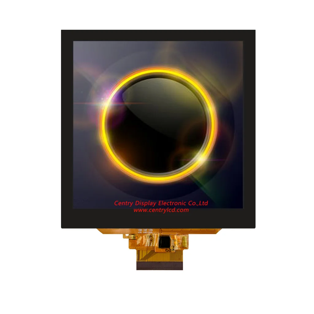 

4.0 inch LCD 480*480 resolution supports such as FPC/ backlight/cover plate smart device displays