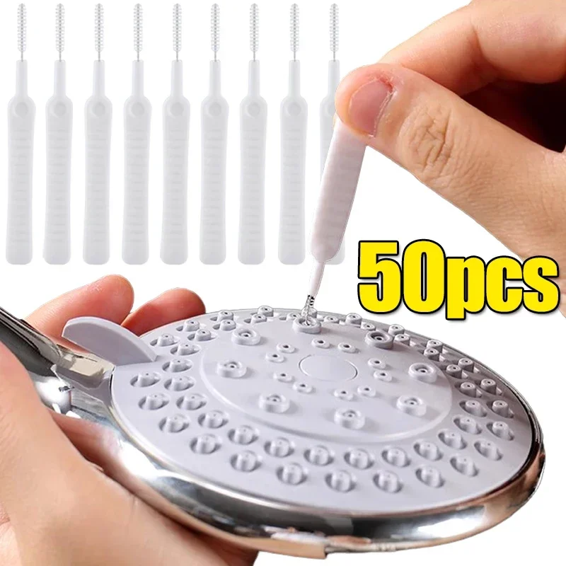 Shower Nozzle Cleaning Brush, Anti-clogging Mini Shower Head