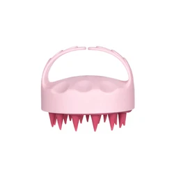 Silicone Soft Scalp Massage & Hair Washing Brush (Double powder)