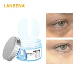 LANBENA Hyaluronic Acid Eye Mask Retinol Eye Patches Repair Eye Lines Reduces Dark Circles Bags Wrinkle Nourish Hydration Care