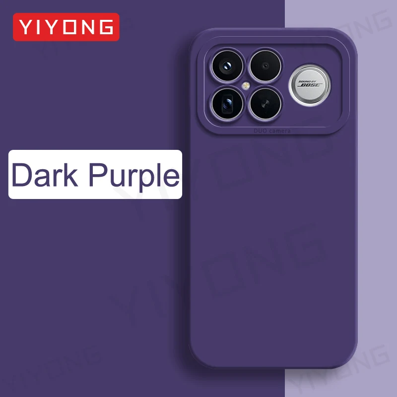 Silky Feel Liquid Silicone Soft Phone Case by YIYONG
