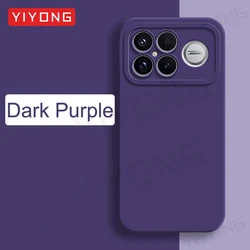 Silky Feel Liquid Silicone Soft Phone Case by YIYONG for Poco F9 Pro (Dark Purple)