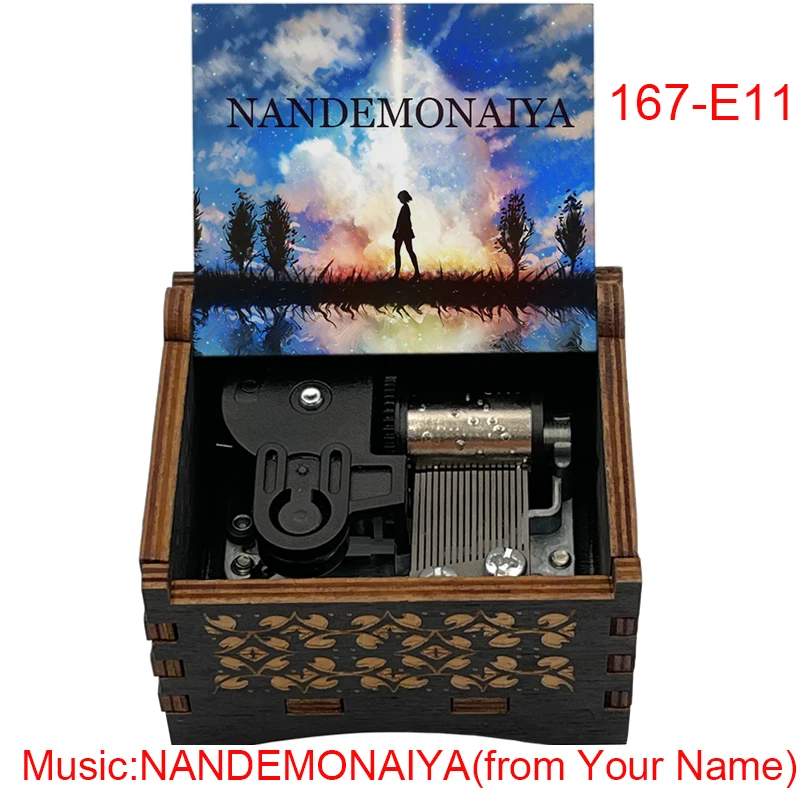Anime Your Name Kimi no na wa Nandemonaiya Music Box Movie Song Theme Mechanical Cute Birthday Gift Fans Souvenir