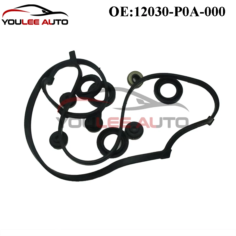 New 12030-P0A-000 12030P0A000 Valve Cover Gasket Set For Honda Accord Odyssey EX Acura CL Car Accessories