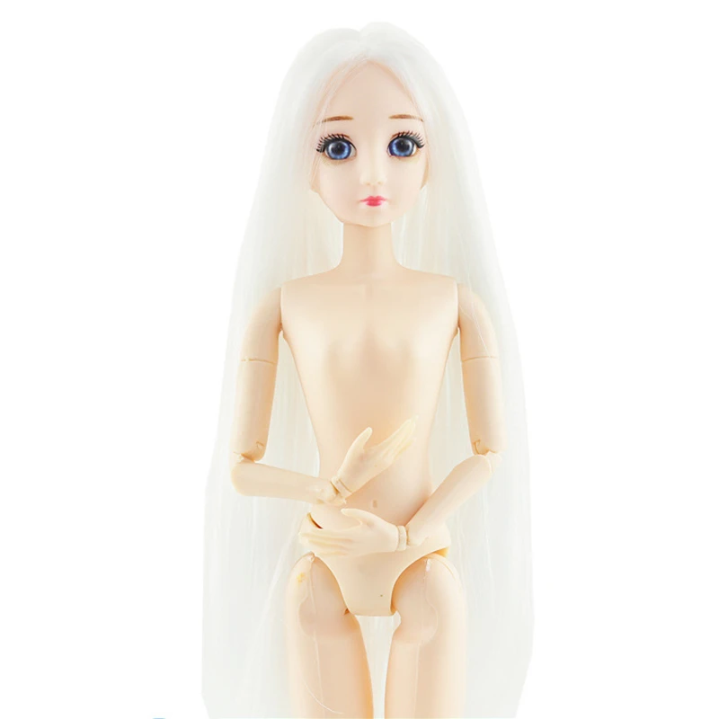 30cm Doll Toys for Girls 1/6 BJD Dolls Body Make-up 3D Eyes Beautiful Princess Baby Girl Dolls Plastic DIY Toy for Girls 3