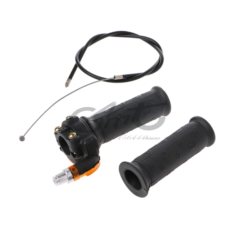 Twist Throttle Accelerator 3 Stage Grip + 80Cm Cable For 47Cc 49Cc Mini Dirt Bike Quad Pocket