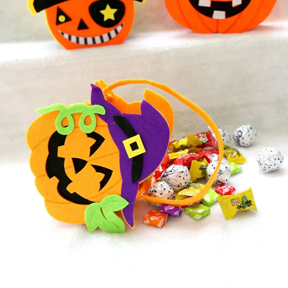 

Party Festival Halloween Decoration Ornament Trick Or Treat Props Halloween Candy Bag Gift Pouch Tote Bag Non-woven Bag