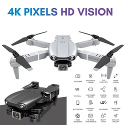 Drone Rc pliable HJ97 à double objectif, hauteur fixe, double Transmission Wifi 4K, prise de vue en temps réel, télécommande, jouets cadeaux 