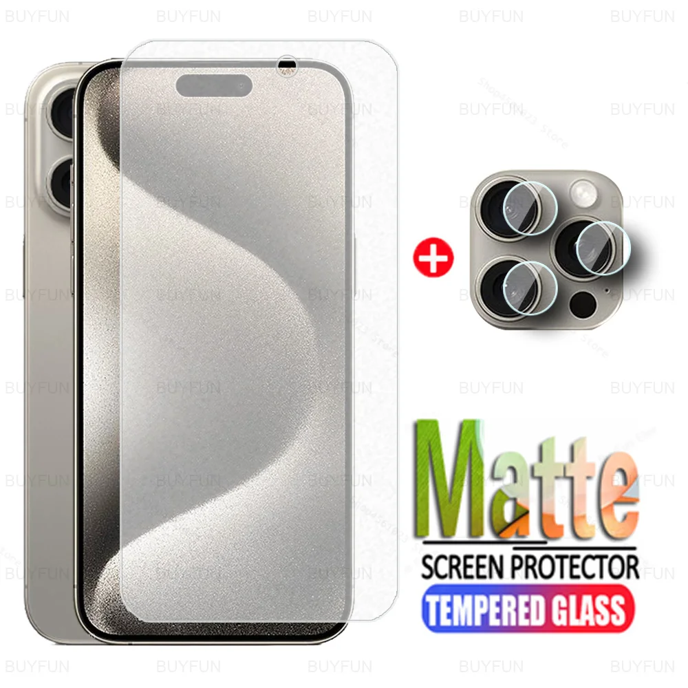 

Матовое закаленное стекло для iphone 15 pro max, Защитная пленка для экрана iphone15 plus, стекло для камеры для iphone 15 pro max 15 pro, зеркальное стекло