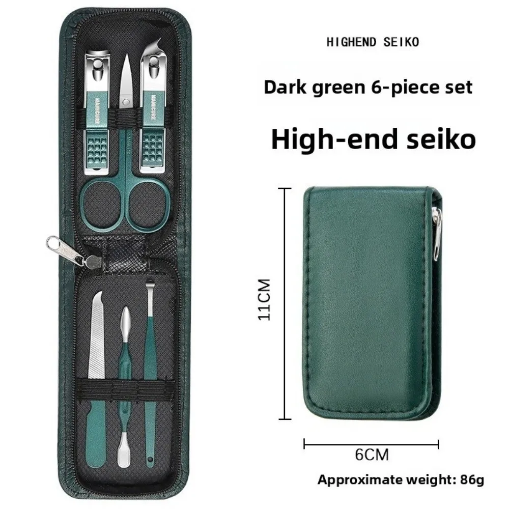 High End Household Nail Clippers Set Portable Stainless steel Pedicure Kits Nail Clippers Manicure Beauty Tools