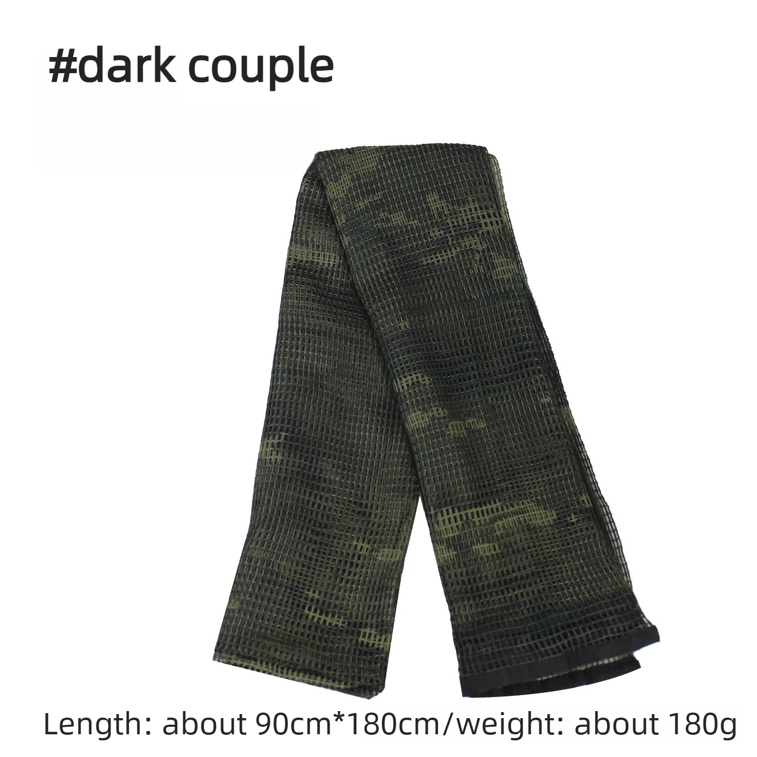 Camouflage Mesh Outdoor Scarf & Head Wrap