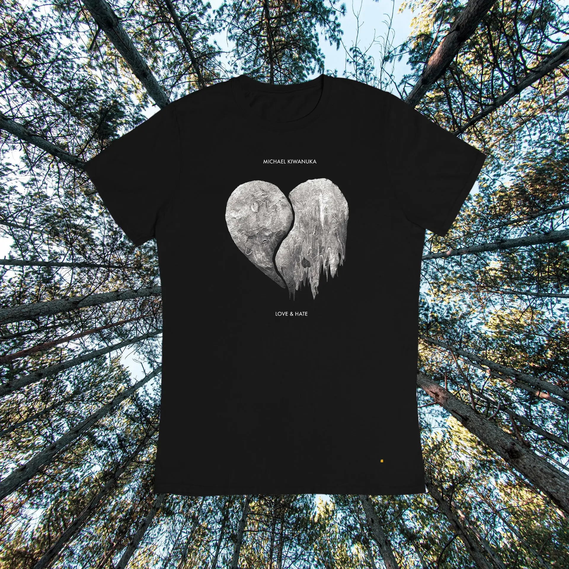 

Майкл Киванука, любит ненавидеть, Мужская черная футболка, одежда, футболка