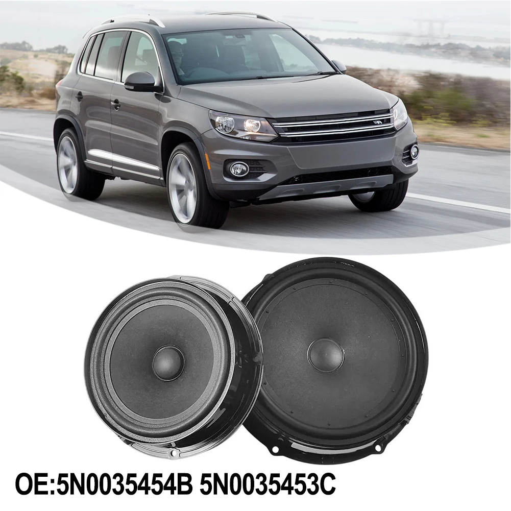 Installation Ready Woofer Set for For Tiguan (2009 ) Part Number Details Front 5N0035454B & Rear 5N0035453C