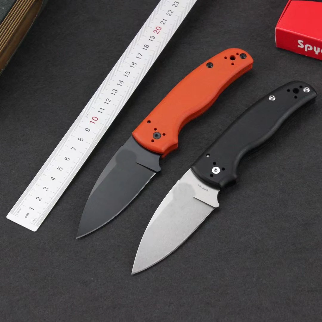

Складной карманный нож Spy-derco C229GP CPM-M4 со стальным лезвием и рукояткой G10, инструмент для кемпинга и активного отдыха, для повседневного использования, для тактического боевого искусства