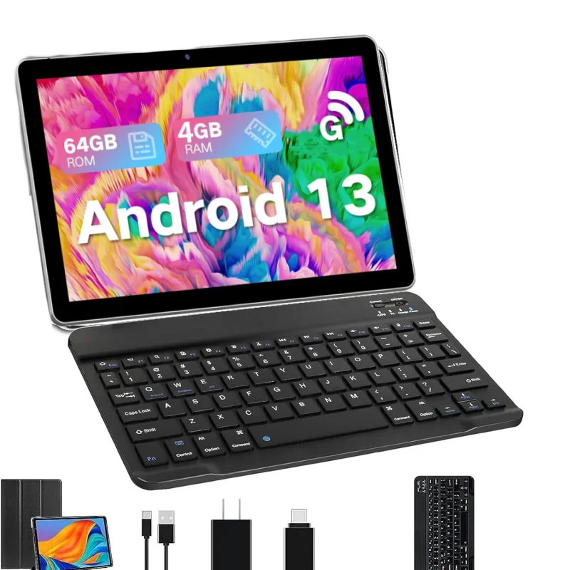 Type-C 10.1 INCH K12 Android 13 Tablet PC RAM 4GB DDR 64GB ROM RK3562 Quad-Core WIFI Dual Camera WIFI Battery 6000mAh 3