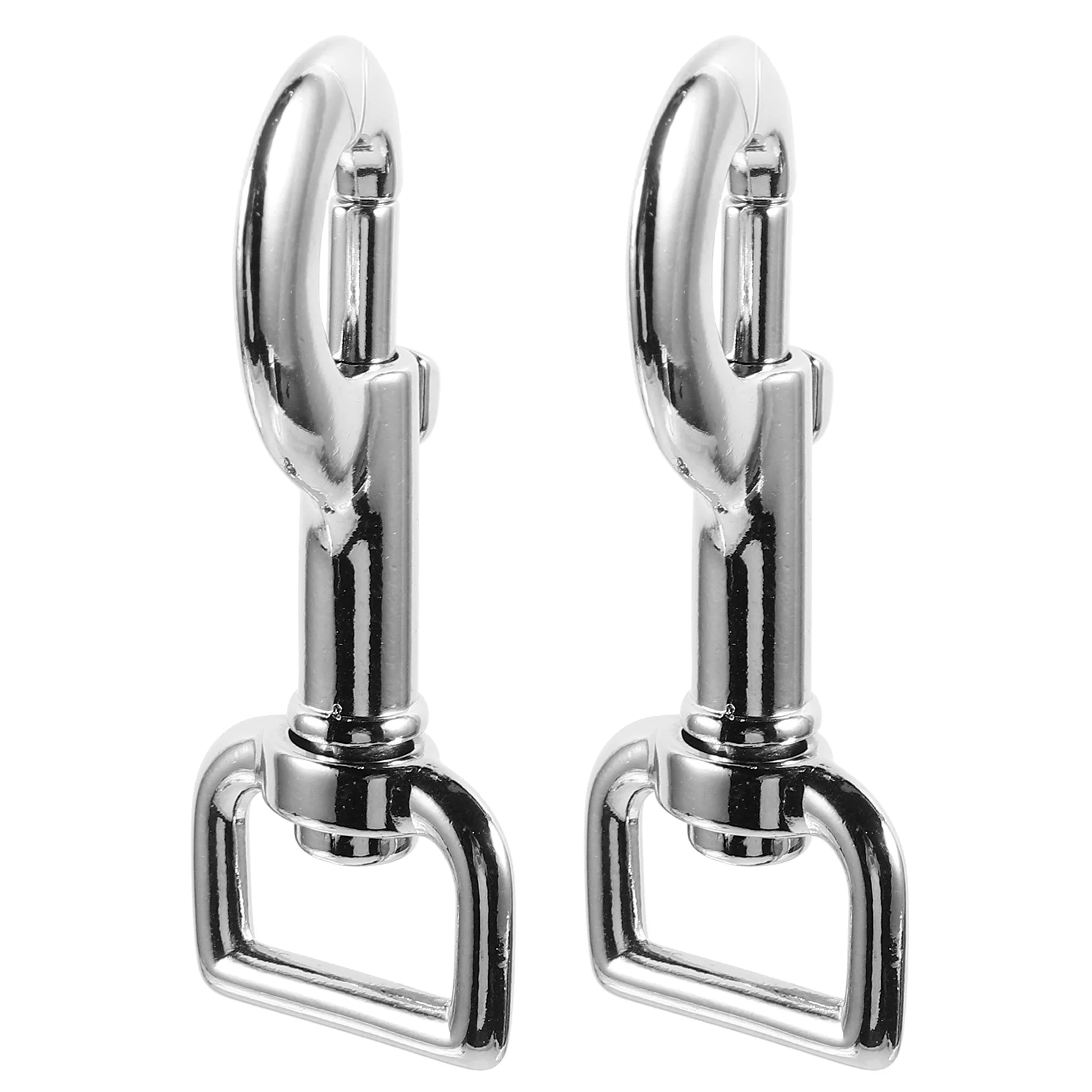 Dog leash hooks 2pcs Dog leash Metal clasp Pet leash hooks Multipurpose snaps hooks Snap buckles