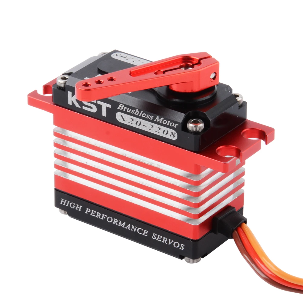 KST MS2208 25kg Brushless servo Hall Effect Contactless Sensor Standard Cyclic HV Servo Motor