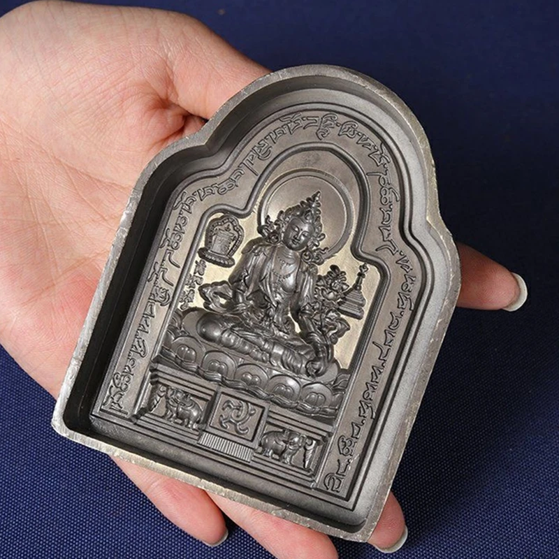 Alloy 3D Large Size Buddhist Figures Making Molds Bronze Casting Tools Variety Shapes Buddha Statue DIY Mold Crafts Decoration