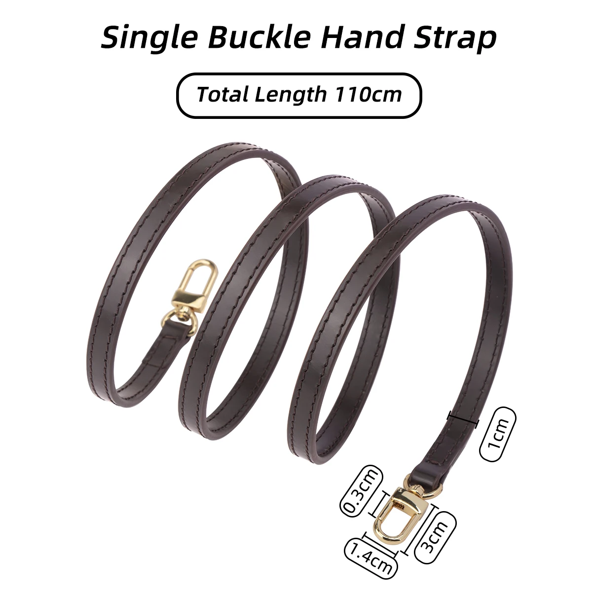 WUTA Genuine Leather Bag Strap for LV Pochette Bags Acceessories Shoulder  Straps Vachetta Leather Handbag Belt Replacement Strap - AliExpress