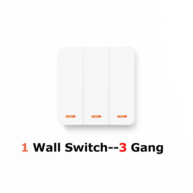 433MHz Smart Light Switch AC 110V 220V Receiver and 1/2/3Gang 86 Wireless Push Button Switch Transmit 50m for Home Improvement - Image 16