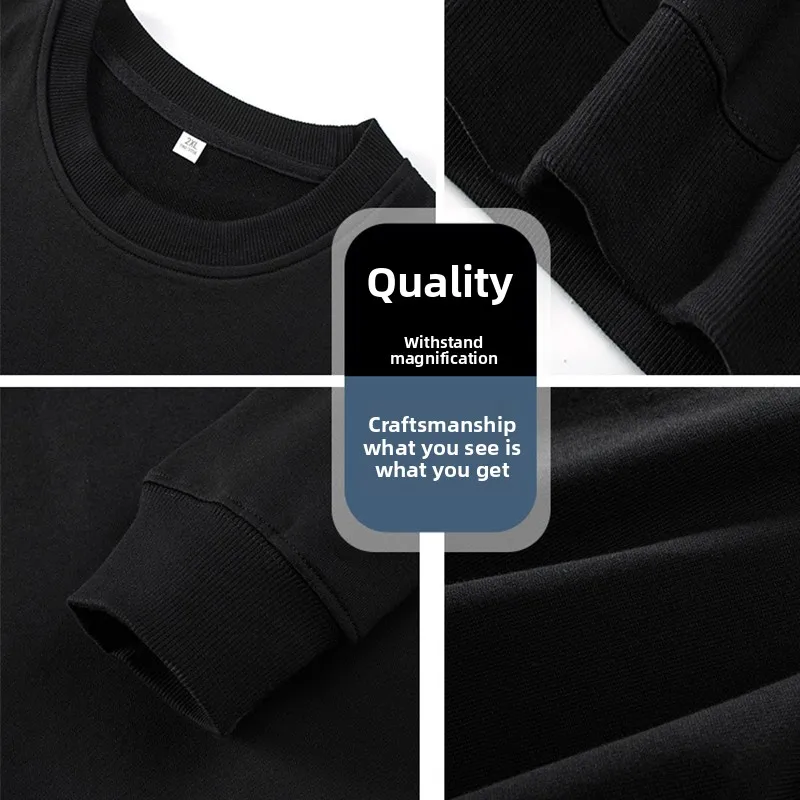 Men's Custom Cotton Hoodie with Personalized Text