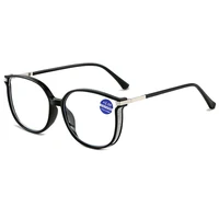 Nouvelles lunettes de lecture à la mode Anti lumière bleue presbytie lunettes hommes femmes grand cadre presbytie lunettes lunettes décontractées 5