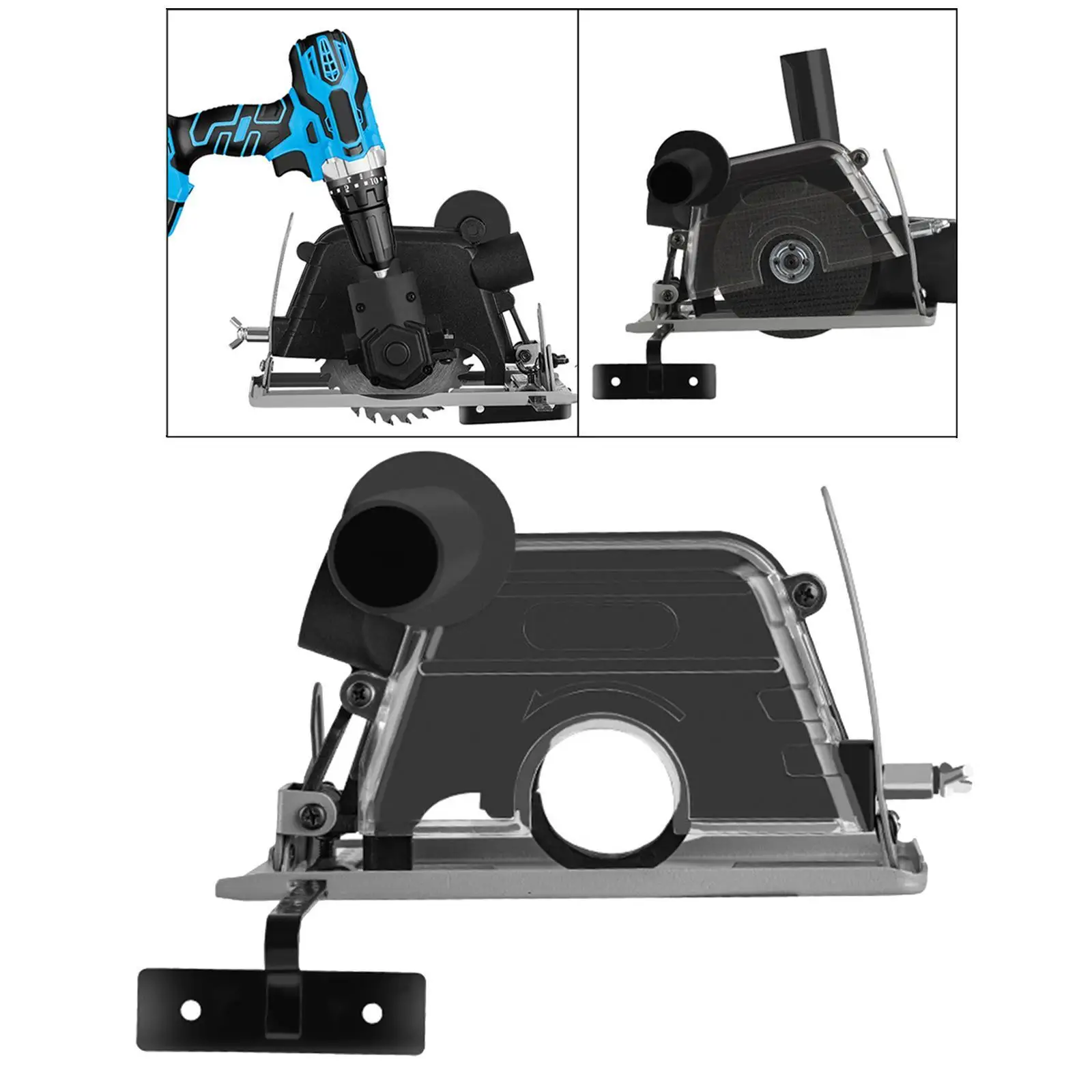 Metal Angle Grinder Stand Bench Support Bracket Woodworking Tool Accessories