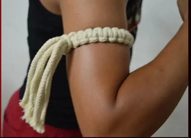 Muay Thai Braided Arm Band Performance Men Weave Boxing