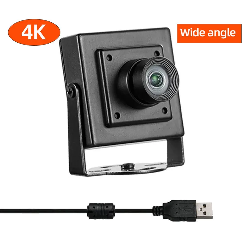 4K USB 8MP Industry HD Camera Wide angle Webcam 1080P 30FPS 5MP No distortion lens for windows Android Raspberry Pi Linux 1