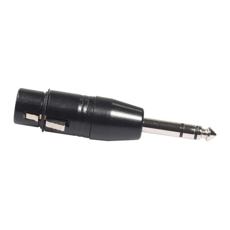 

6.35mm 1/4 Male Plug to 3 Pin XLR Female Amp Mic Adapter Stereo