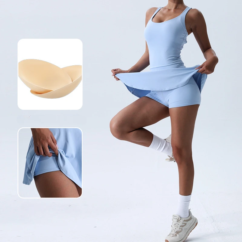 Summer Dresses for Women Tennis Dress Sporty Dress Woman Sport Tennis Clothes Outfit Women