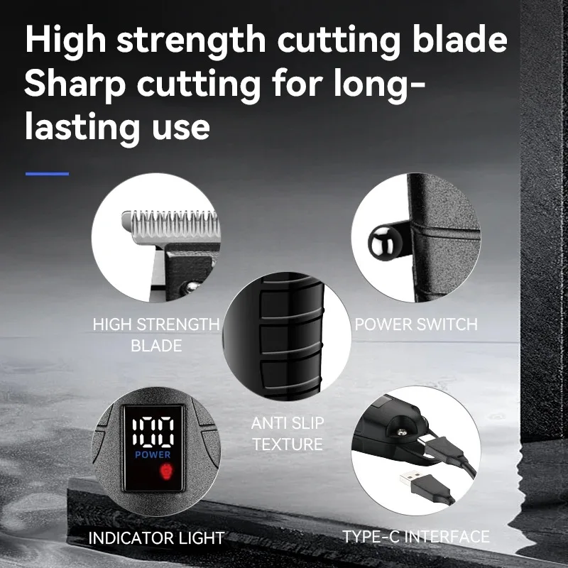 Hair Trimmer Kemei 2293 Professional Barber Cordless Rechargeable Men Clippers Hair Cutting Machine