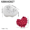 Raspberry Circle or Raspberry Heart Cake Mold French Dessert Silicone Cake Molds Pastry Decoration Baking Tools Kitchen Bakeware 4
