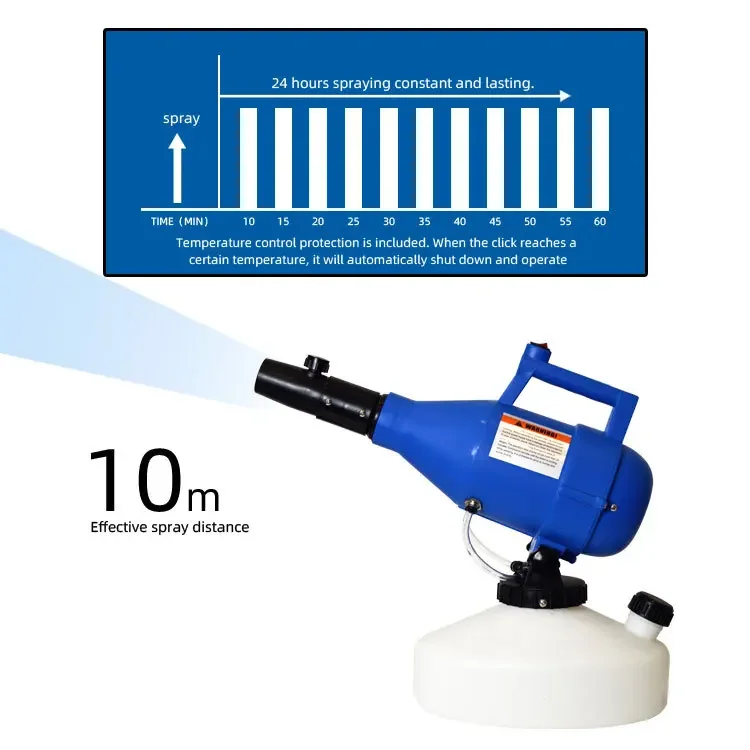 Machine de brumisation de pulvérisateur de brumisateur froid de Ulv potable de 4,5 L