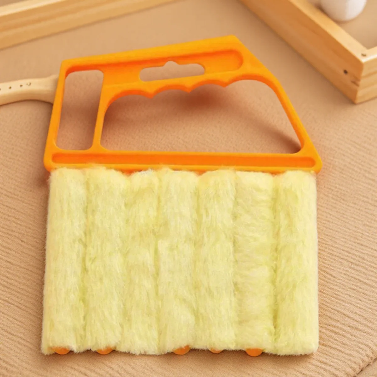 JJYY Microfiber Blinds Duster Portable Air Conditioner Cleaning Brush Ventilation Brush Dusting Cleaner