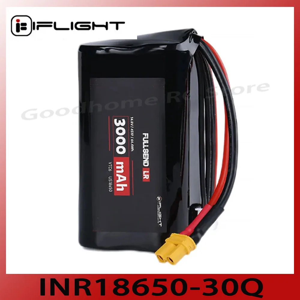 

IFlight fullsend 4s 3000mah 15c lithium-ion battery with xt30 connector for fpv