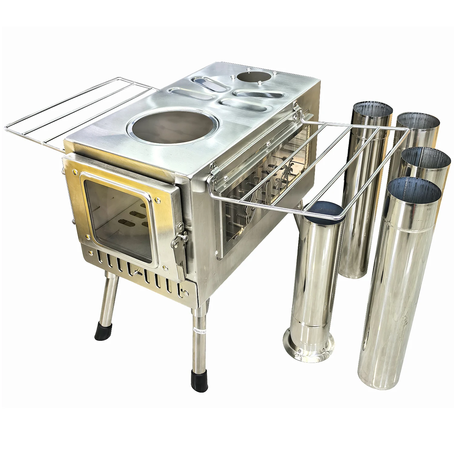 Chimney Used Tent Stove Camping Firewood Stove Outdoor Hot Tent - Main Image