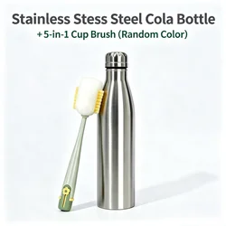 Premium Stainless Steel Water Bottle - Ideal for Sport & Travel, Free Shipping (Combo Set)