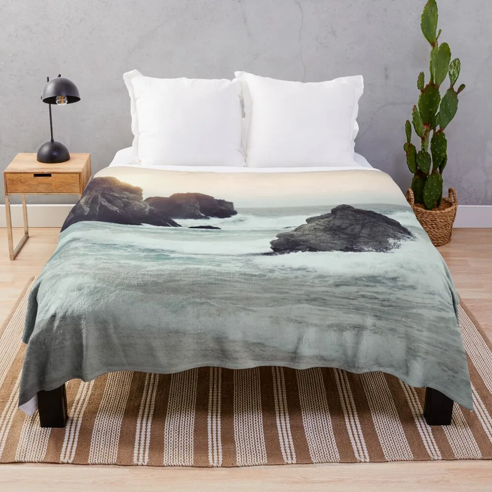 

West Coast Beach Throw Blanket Thin Blankets cosplay anime