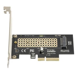 Adaptateur M.2 NVME vers PCIE, carte d'extension NGFF SSD vers PCI E 3.0 X4 SATA vers M2/M.2, 1 pièce 