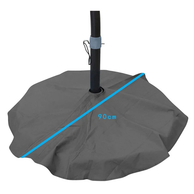 Nagy Teherbírású Terasz Esernyő Alap Burkolat Lombkorona Napernyő Alapvédő Vízálló Uv -Álló - Image 6