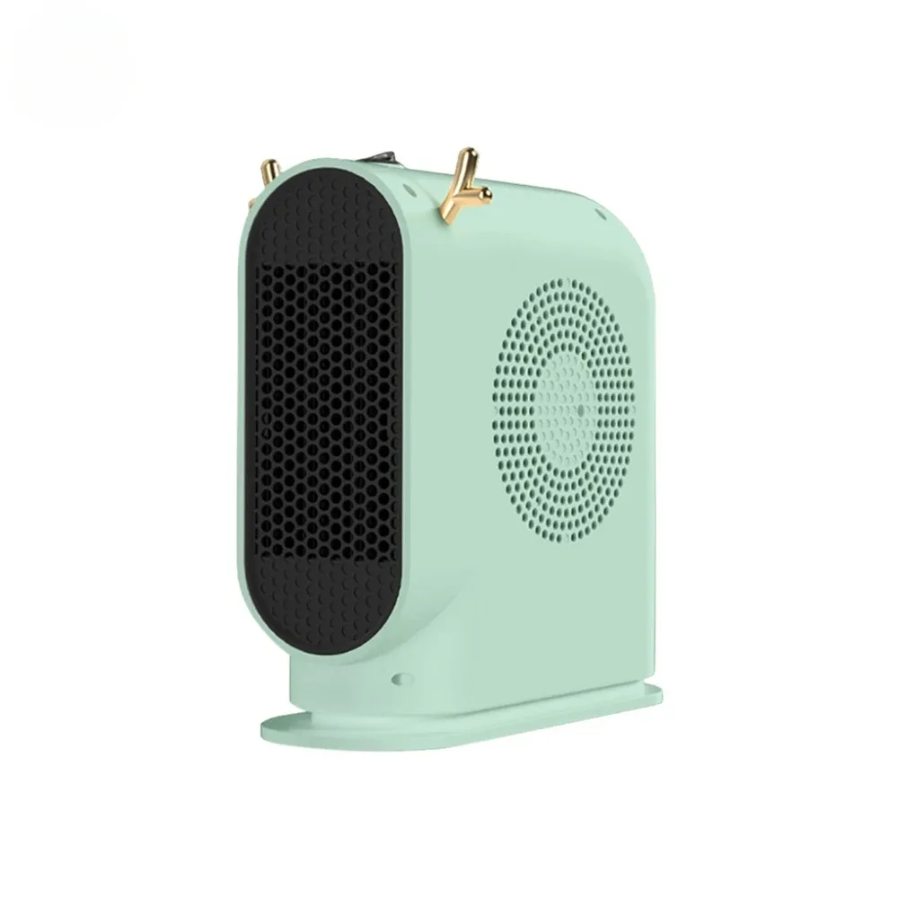 Desktop Electric Heater 500W Portable Home Electric Heater Intelligent Thermostat Fan Winter Electric Heater Heating Tools